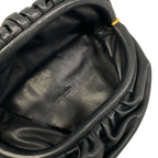 Bottega Veneta Shoulder Bag the Chain Pouch Black Leather — view 7