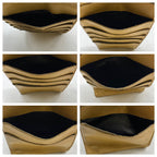 Chanel Wallet Clasp Caviar Leather Beige CC Logo — view 7