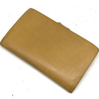 Chanel Wallet Clasp Caviar Leather Beige CC Logo — view 3