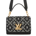 Louis Vuitton Handbag Monogram Jacquard Twist MM 2-Way
