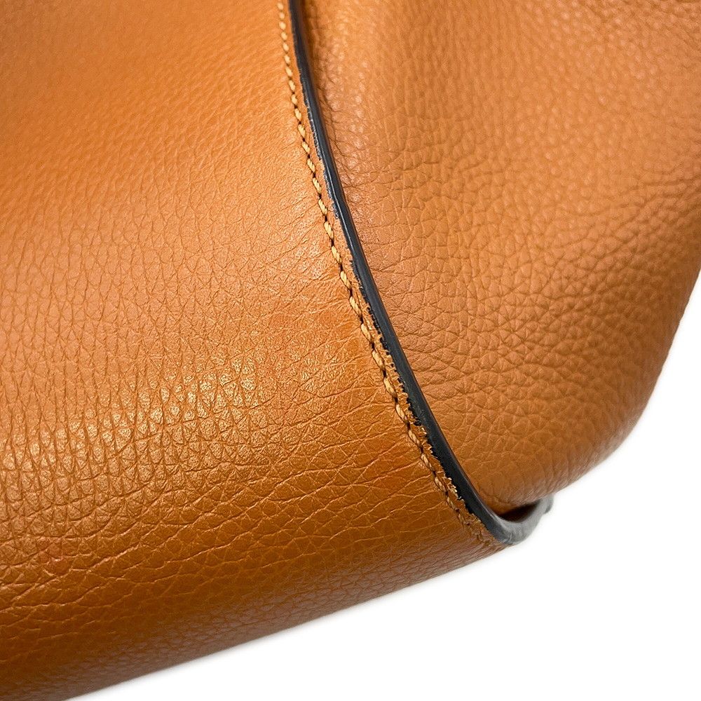 Loewe Handbag Hammock Small Leather 2-Way Brown — view 9
