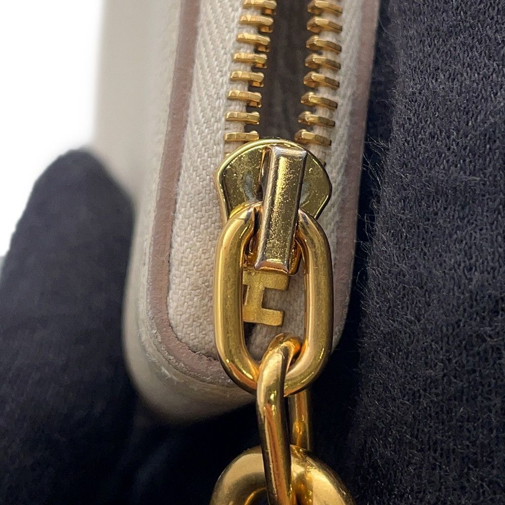 Hermes Card Case Zip en Go Beton Gold Evercolor Business Holder — view 9