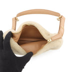 Prada Handbag Small Shearling Leather 2-Way — view 6