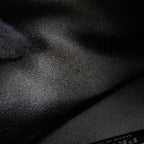 Prada Handbag Triangle Logo Crystal Satin 2-Way Black — view 9