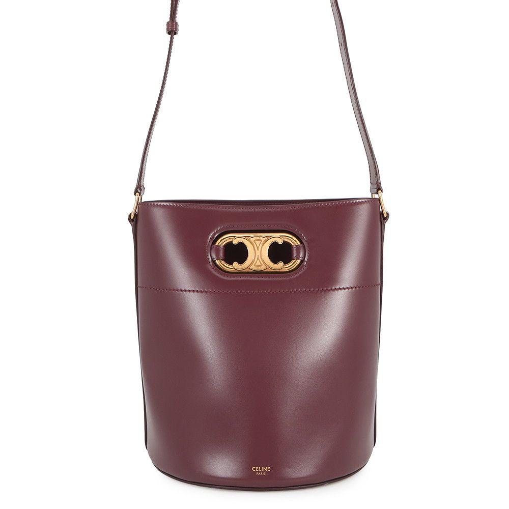 Celine Shoulder Bag Maillon Triomphe Leather