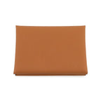Hermes Coin Case Calvi Duo Gold Silver Epsom Wallet — view 3