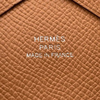 Hermes Coin Case Calvi Duo Gold Silver Epsom Wallet — view 7