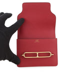 Hermes Wallet Roulis Slim Rouge Ash Gold Evercolor — view 4