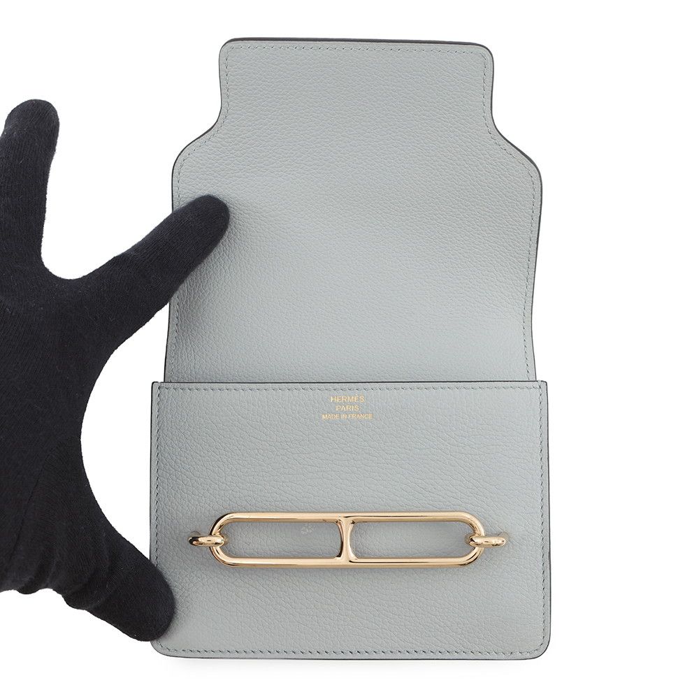 Hermes Wallet Roulis Slim Grimuet Gold Evercolor — view 4