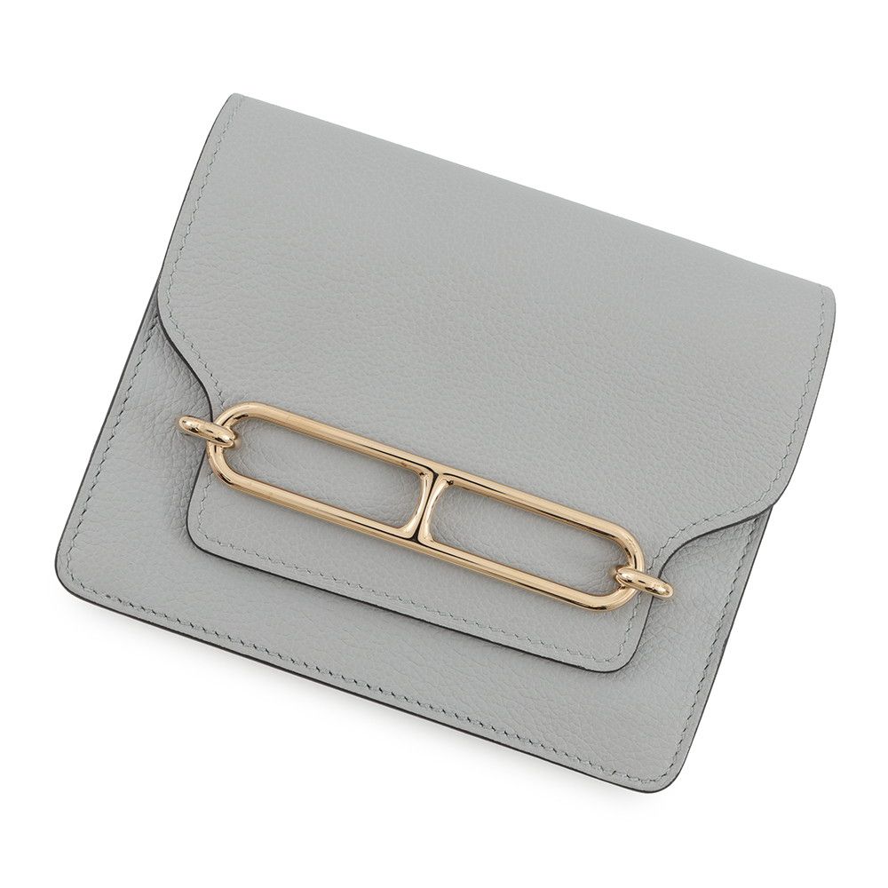 Hermes Wallet Roulis Slim Grimuet Gold Evercolor