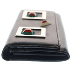 Fendi Chain Wallet Hypnotize Leather Black — view 3