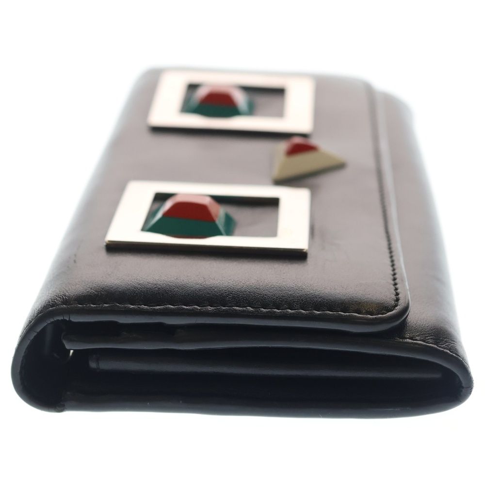Fendi Chain Wallet Hypnotize Leather Black — view 3