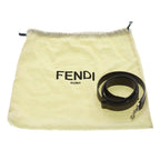 Fendi by the Way 2-Way Shoulder Bag Zucca Pattern Brown Leather Silver — view 6