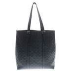 Celine Triomphe Tote Black Leather Silver — view 2