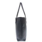Celine Triomphe Tote Black Leather Silver — view 3