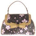 Louis Vuitton Sac Retro PM Monogram Cherry Blossom Handbag Brown