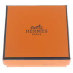 Hermes Pop Logo Earrings Gold Red — view 6