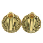 Chanel CC Logo Chain Earring — view 2