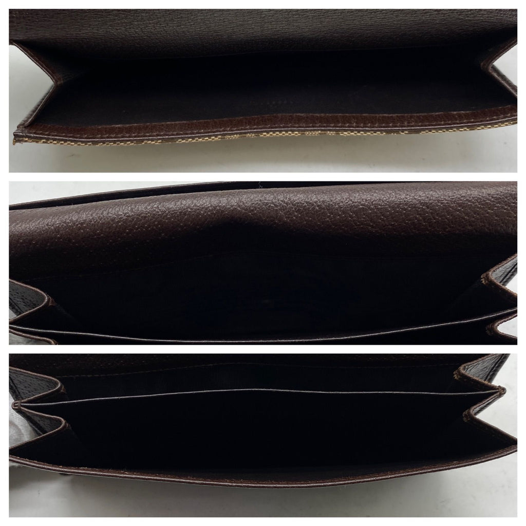 Gucci Wallet Bifold Hook Abbey GG Canvas Card Billfold — view 9