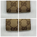 Gucci Wallet Bifold Hook Abbey GG Canvas Card Billfold — view 4