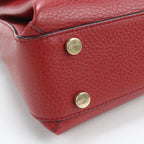 Gucci Chain Interlocking Crossbody Shoulder Bag Leather — view 5
