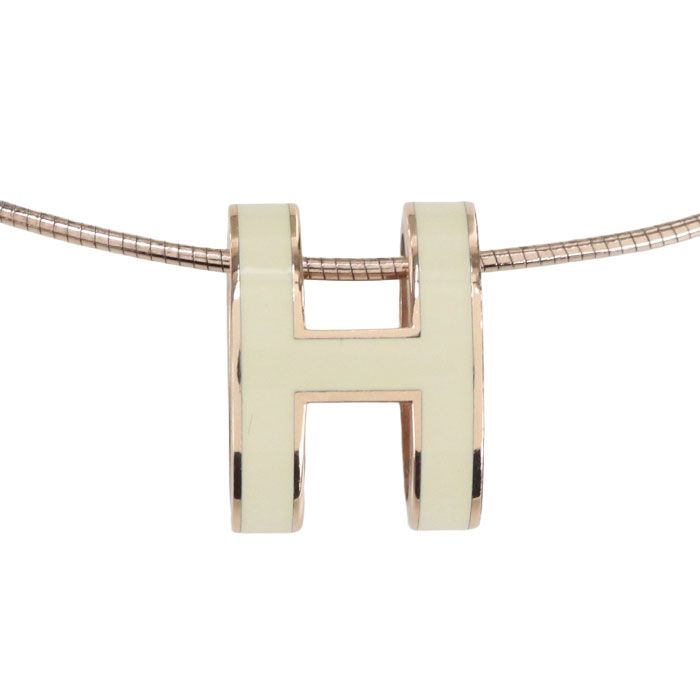 Hermes Pop Necklace Metal — view 2