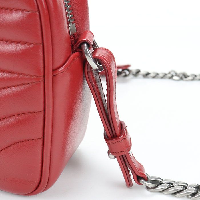 Prada Chain Diagram Crossbody Shoulder Bag Quilted Leather — view 7