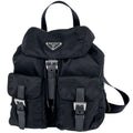 Prada Nylon Backpack Black