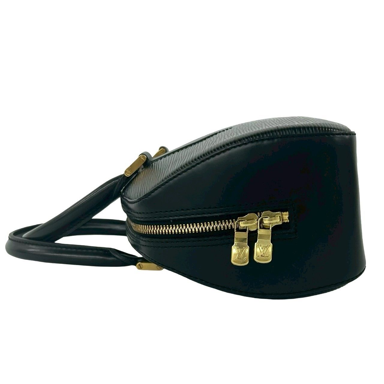 Louis Vuitton Vintage Jasmine Epi Leather Boston Bag Noir — view 5