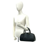 Louis Vuitton Vintage Jasmine Epi Leather Boston Bag Noir — view 2