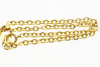 Chanel Long Necklace Pendant with Loupe Turquoise CC Logo Gold — view 5