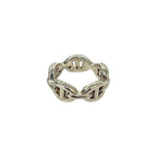 Hermes Chaine D'ancre Ring 925 Sterling Silver