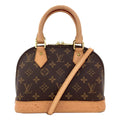 Louis Vuitton Alma BB Handbag Monogram Canvas