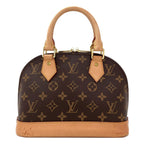 Louis Vuitton Alma BB Handbag Monogram Canvas — view 2