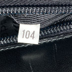 Prada Belt Motif Handbag Nylon Leather — view 7