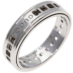Gucci Scroll Ring 18k White Gold