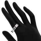 Gucci Scroll Ring 18k White Gold
