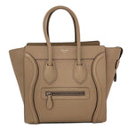Celine Luggage Micro Handbag Calf