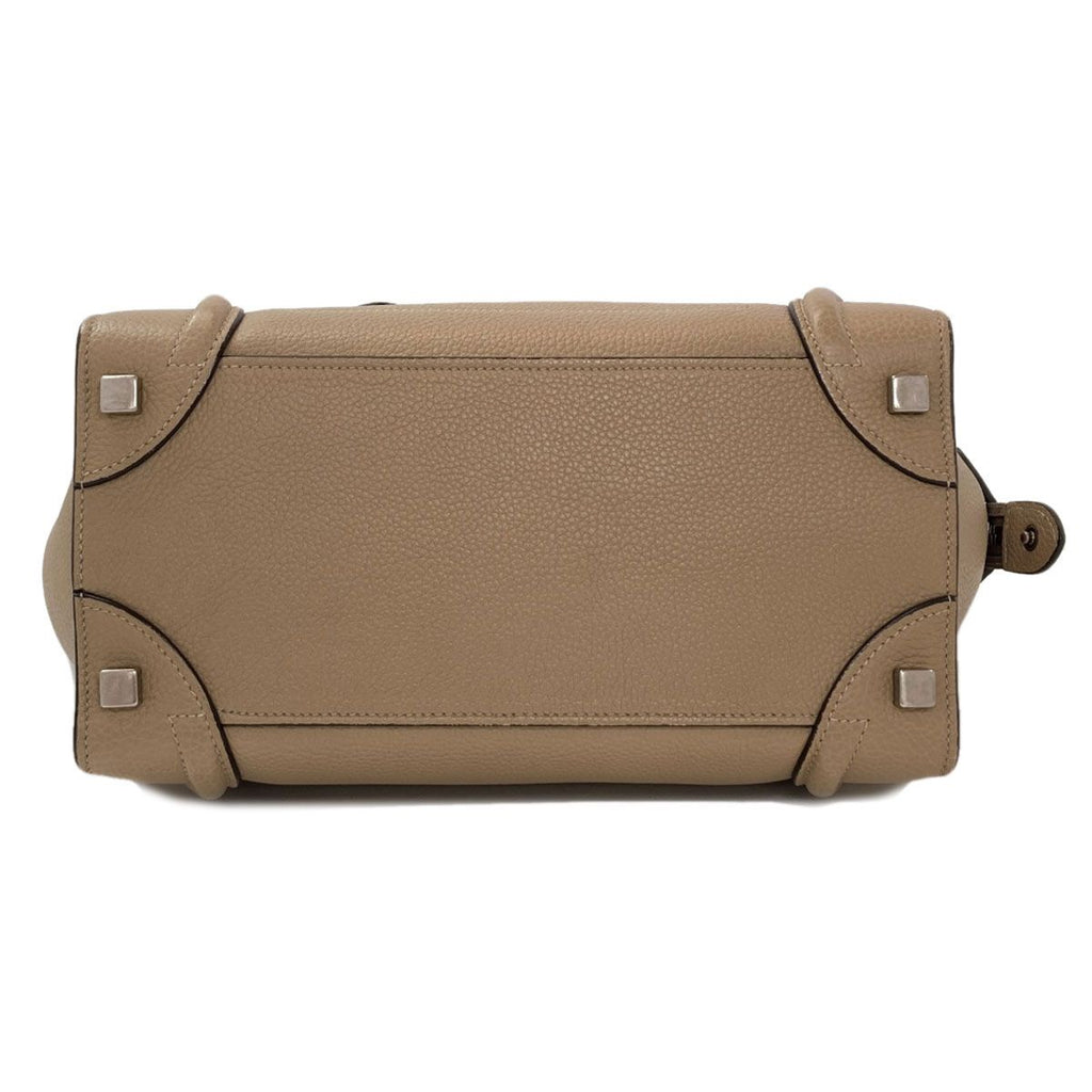 Celine Luggage Micro Handbag Calf — view 4