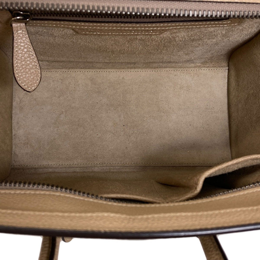 Celine Luggage Micro Handbag Calf — view 5