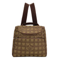 Chanel New Travel Line Silver Backpack Nylon