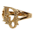 Dior Logo Ring Gold