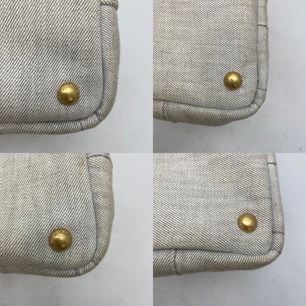 Prada Tote Canapa Canvas Travel — view 7