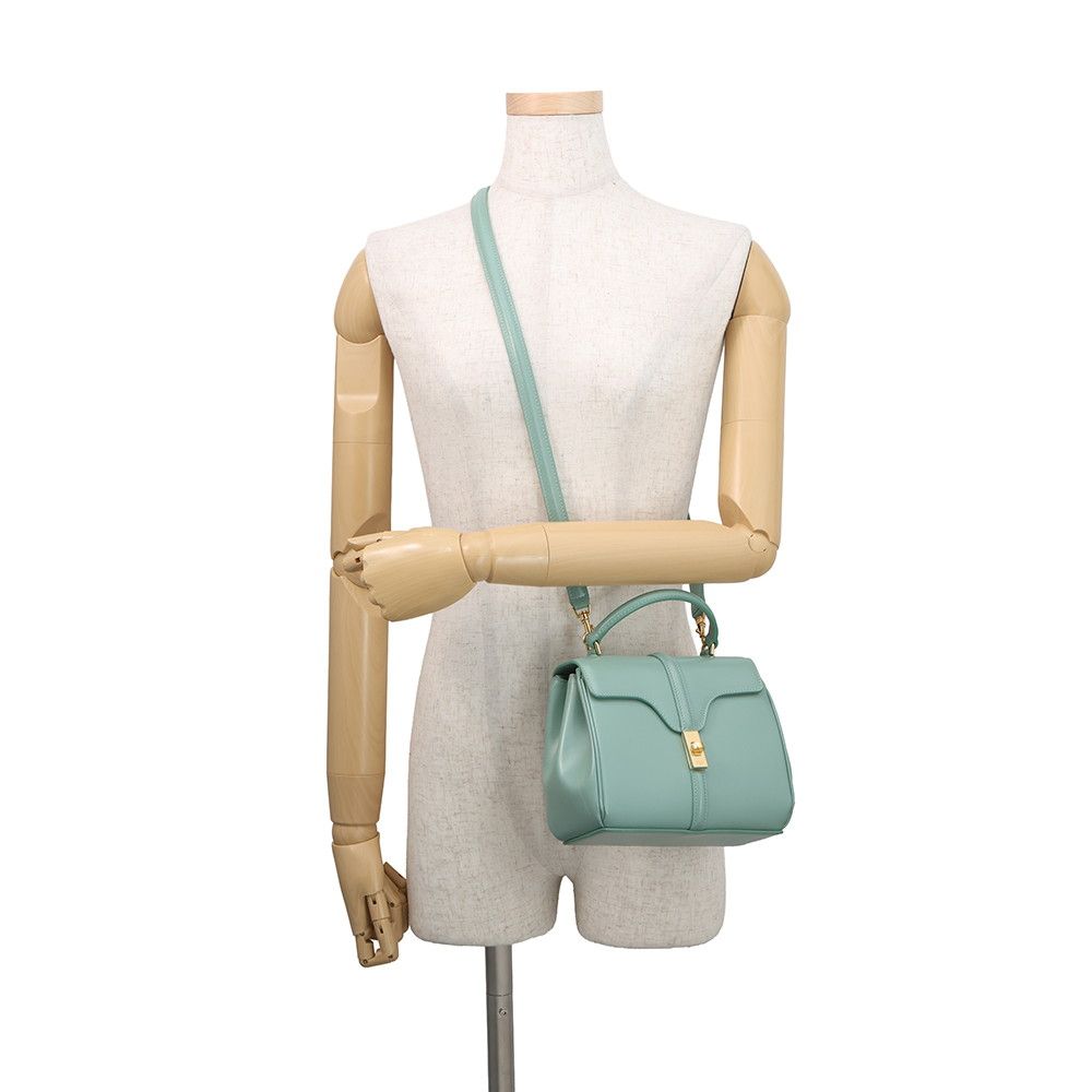 Celine Handbag Seise Mini 16 Leather Bag — view 4