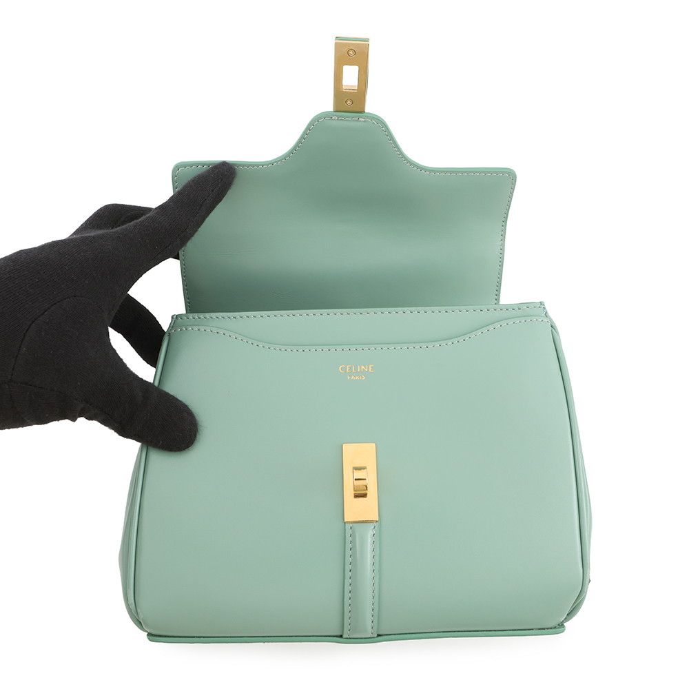 Celine Handbag Seise Mini 16 Leather Bag — view 6