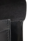 Louis Vuitton Pochette e MM Chain Shoulder Bag Crossbody Leather Noir Black — view 7