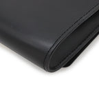 Louis Vuitton Pochette e MM Chain Shoulder Bag Crossbody Leather Noir Black — view 3
