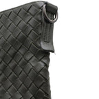 Bottega Veneta Intrecciato Shoulder Bag Crossbody Leather Dark Brown — view 6