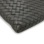 Bottega Veneta Intrecciato Shoulder Bag Crossbody Leather Dark Brown — view 3