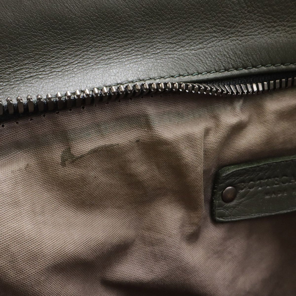 Bottega Veneta Intrecciato Shoulder Bag Crossbody Leather Dark Brown — view 8